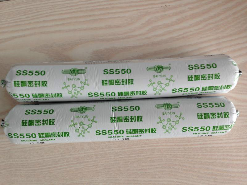 广州白云SS550强效耐高低温通用型门窗填缝密封胶 构筑建筑密封的坚固防线